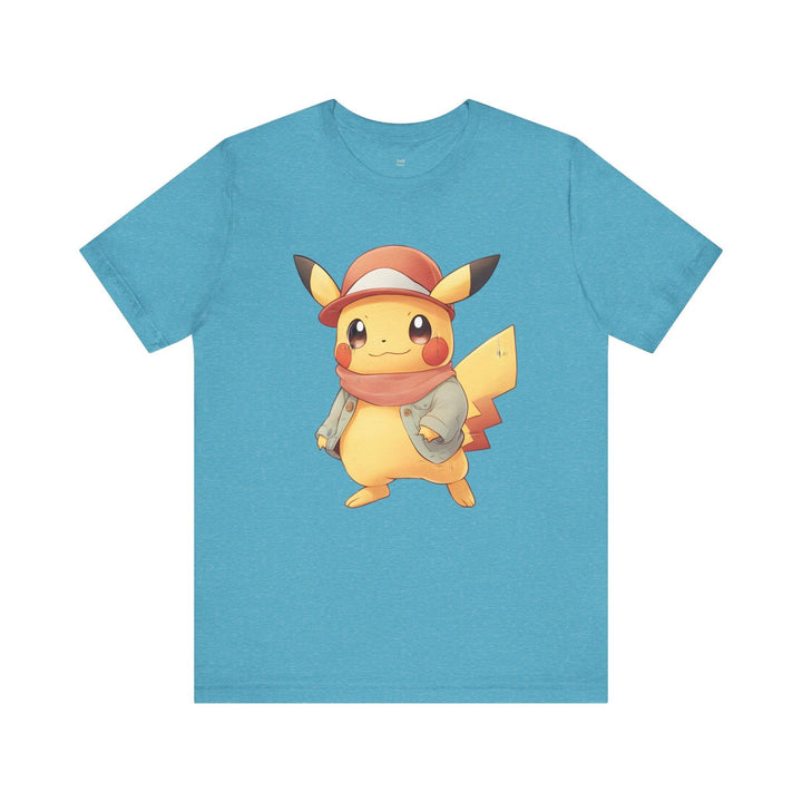 Pokemon Adventurer Pulse T Shirt | Heather Aqua