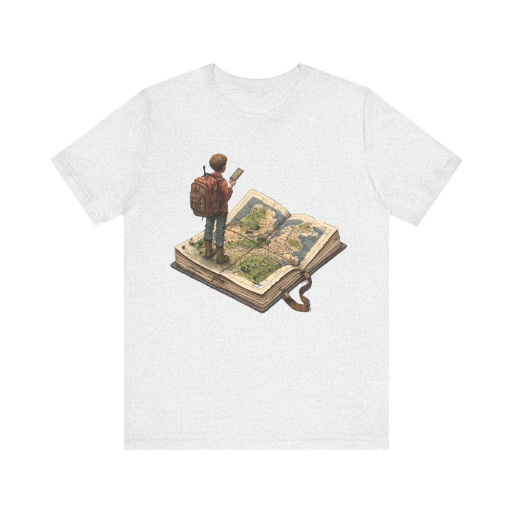 Hiking Adventure Awaits T Shirt | Ash