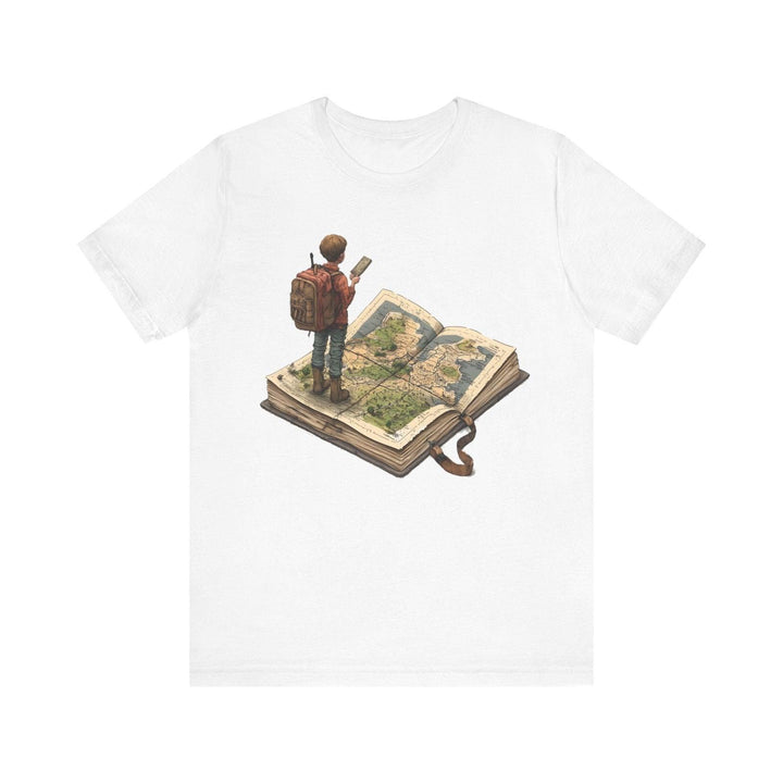 Hiking Adventure Awaits T Shirt | White