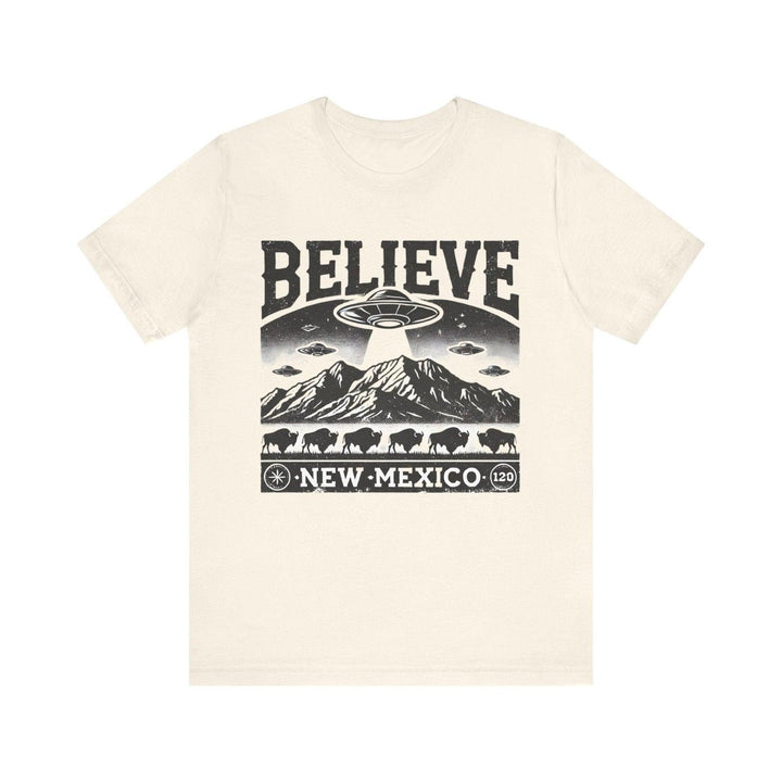 Alien Mountain Encounter T Shirt | Natural