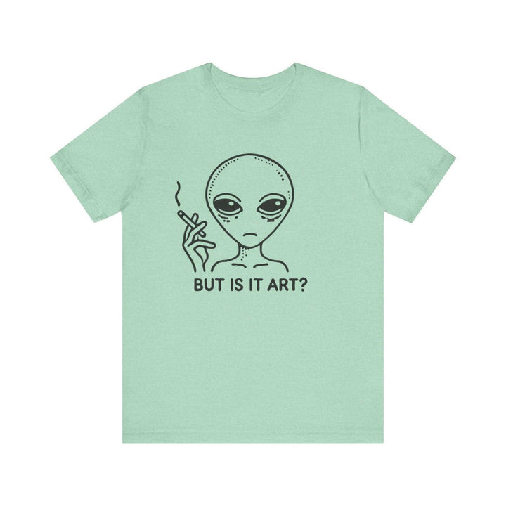 Alien Philosophy T Shirt | Heather Mint