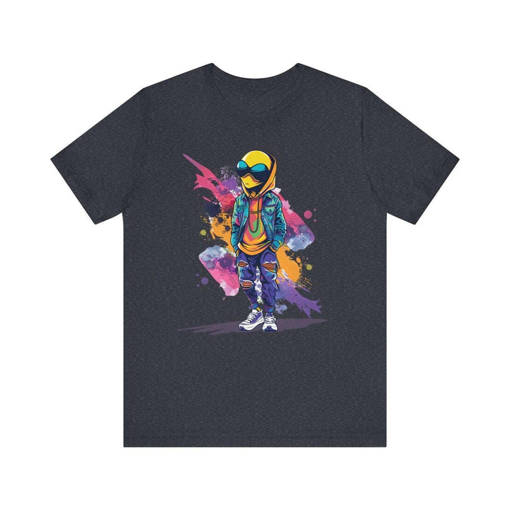 Alien Street Style T Shirt | Heather Navy