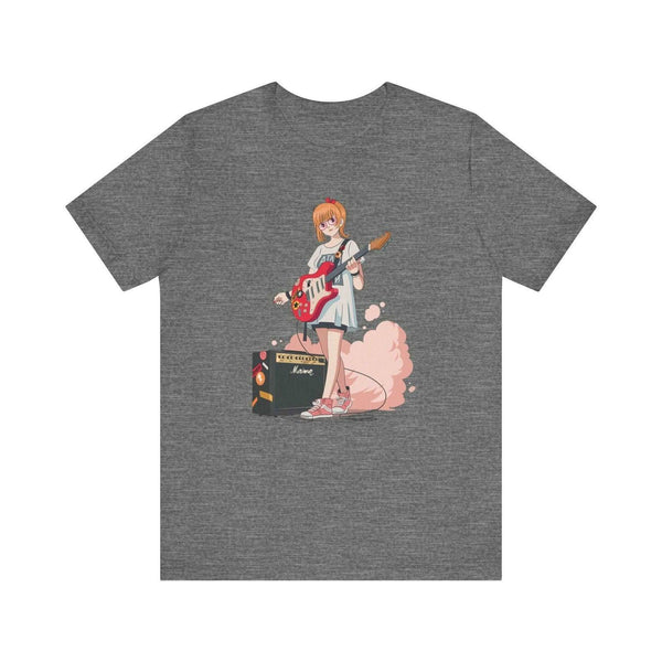 Band Anime Rock Star T Shirt | Deep Heather