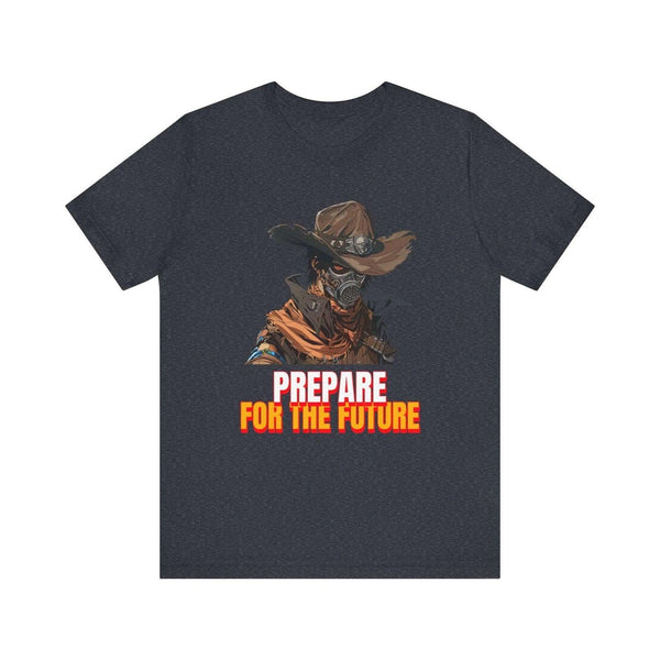 Adventure Apocalyptic Cowboy T Shirt | Heather Navy