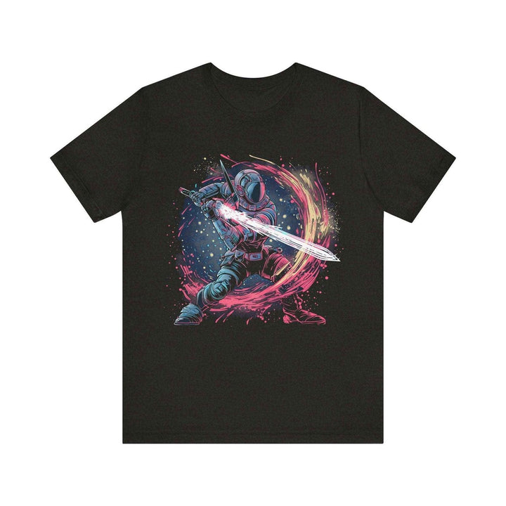 Nasa Astral Samurai T Shirt | Black Heather