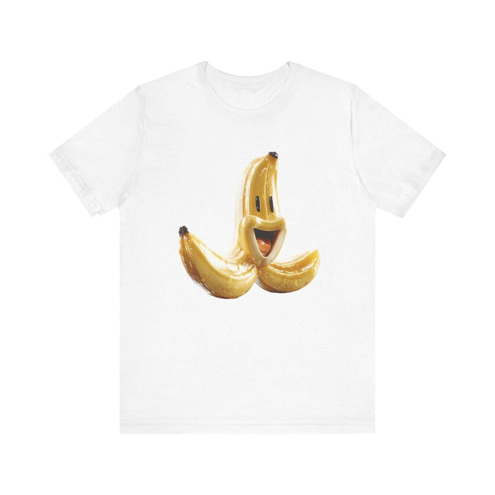 Mario Banana Peel Power T Shirt | White