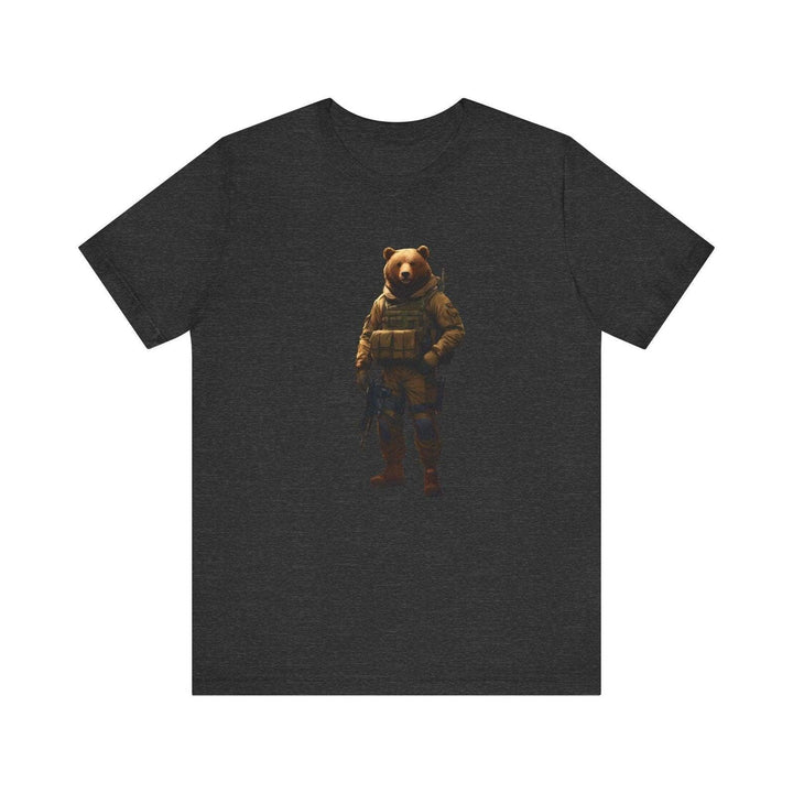 Adventure Bear Patrol Tactical T Shirt | Dark Grey Heather