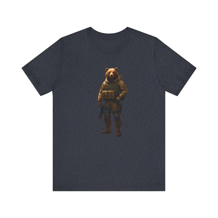 Adventure Bear Patrol Tactical T Shirt | Heather Navy