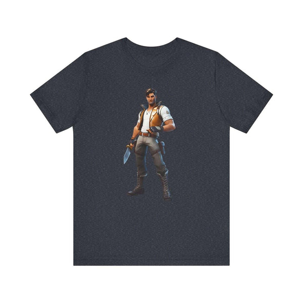 Fortnite Blade Hunter T Shirt | Heather Navy