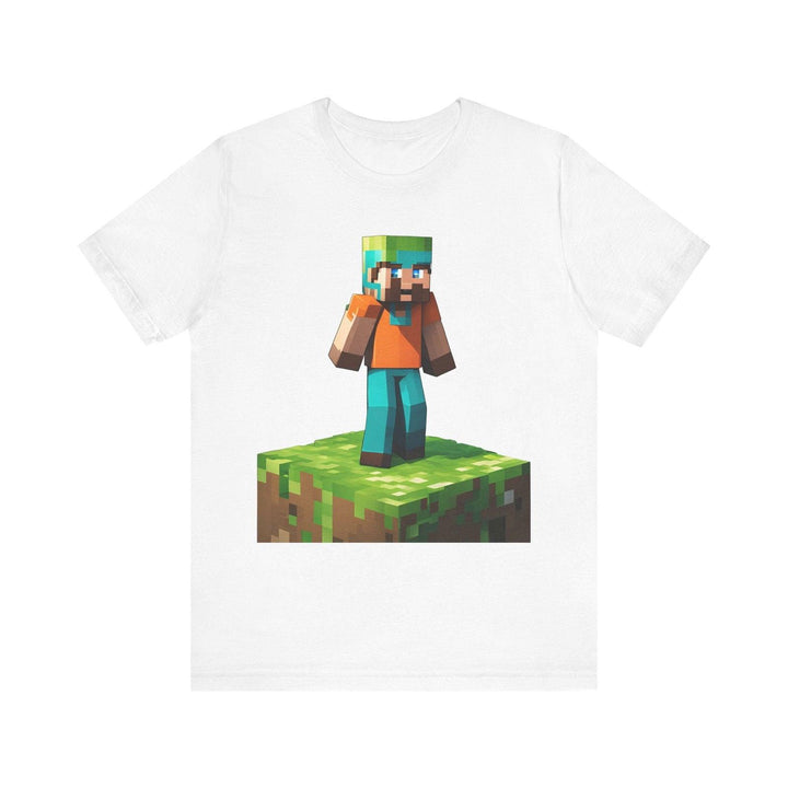 Minecraft Block Builder T Shirt | White