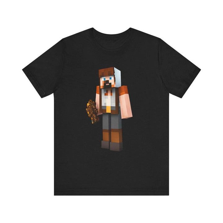 Minecraft Blocksmith Champion T Shirt | Black