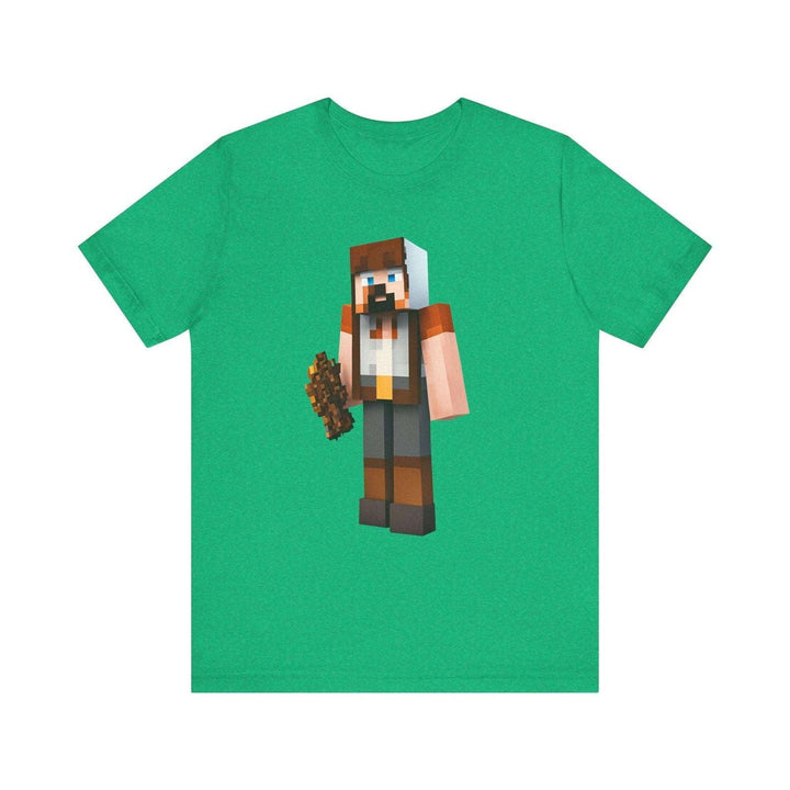 Minecraft Blocksmith Champion T Shirt | Heather Kelly