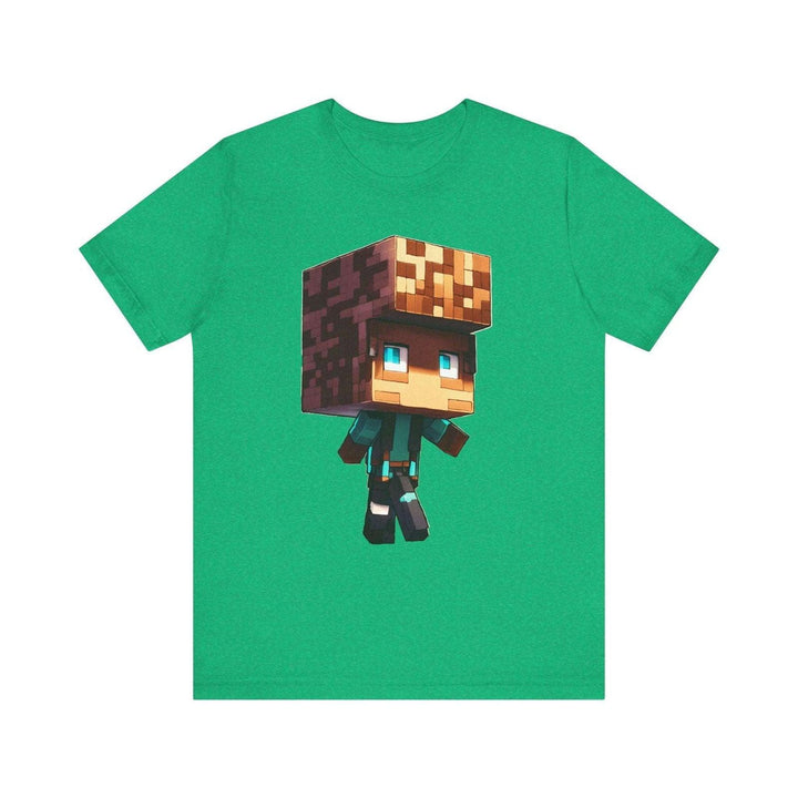 Minecraft Blocky Adventures T Shirt | Heather Kelly