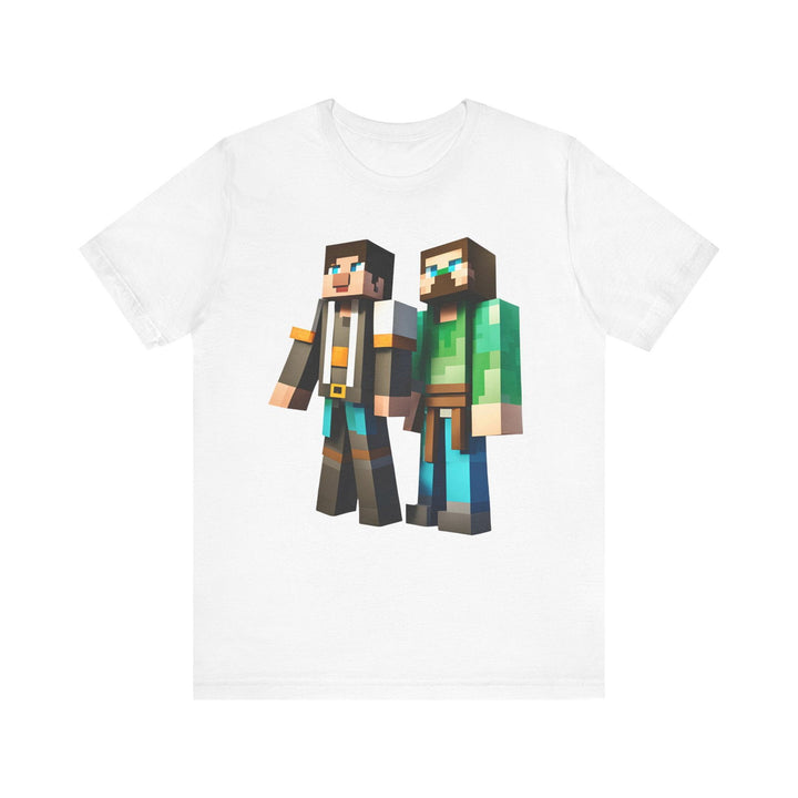 Minecraft Blocky Buddies T Shirt | White