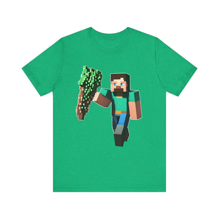 Minecraft Blocky Tree Carrier T Shirt | Heather Kelly