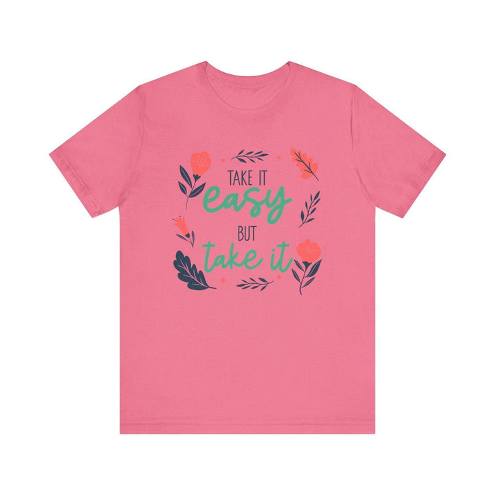 Flower Blossom Inspiration Quote T Shirt | Charity Pink