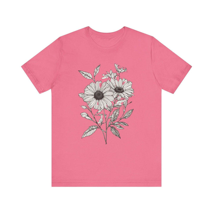 Flower Botanical Bliss T Shirt | Charity Pink