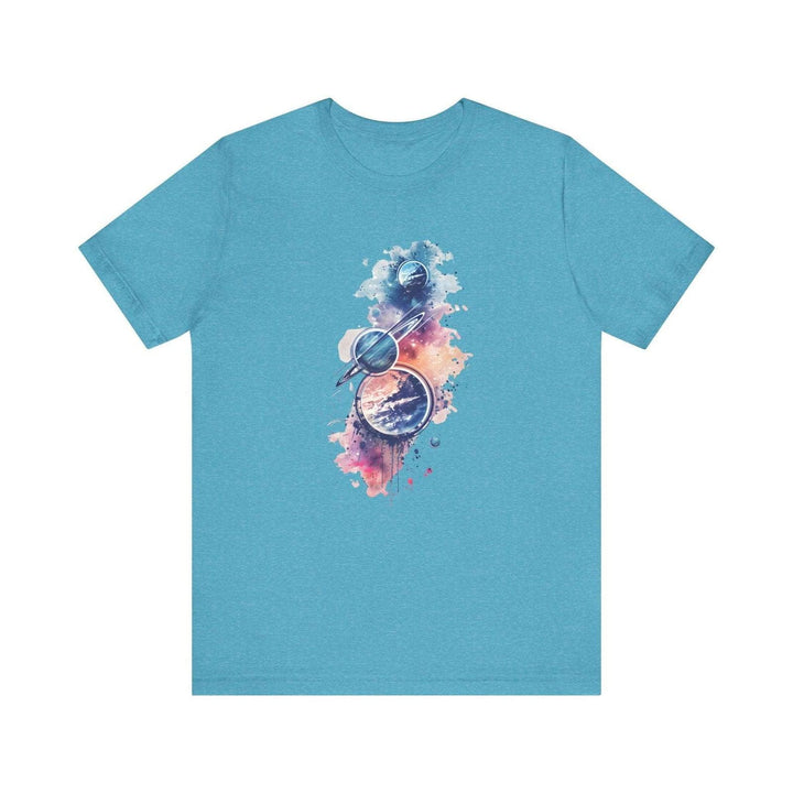 Nasa Celestial Harmony T Shirt | Heather Aqua