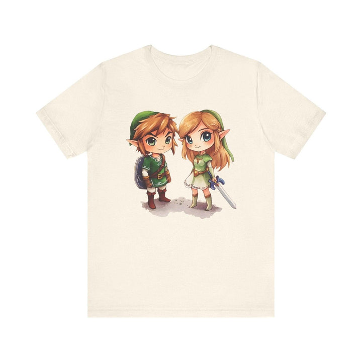 Zelda Chibi Legends T Shirt | Natural