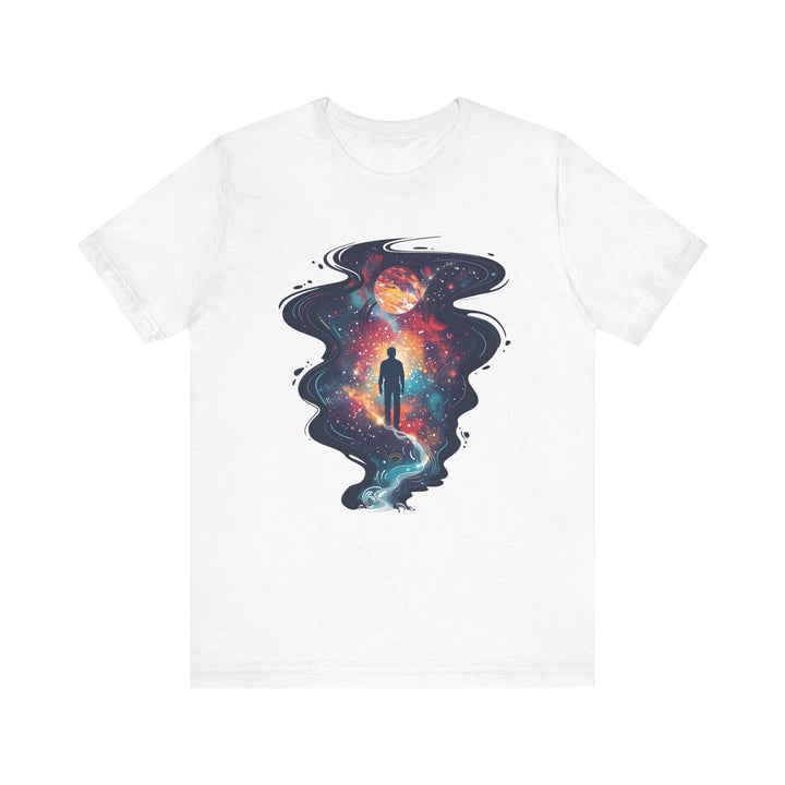 Alien Cosmic Dreamer T Shirt | White