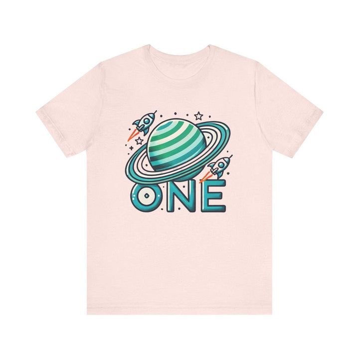 Nasa Cosmic One T Shirt | Soft Pink