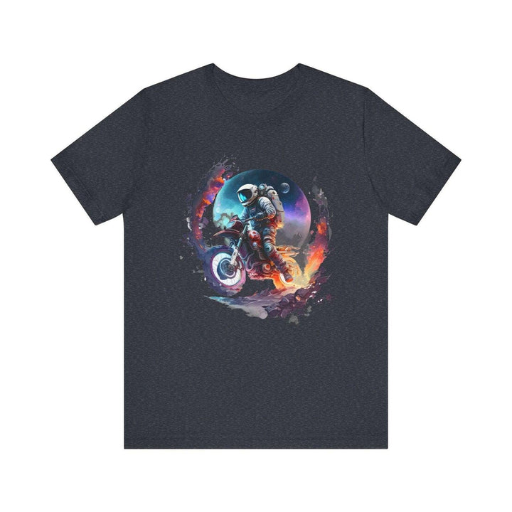 Nasa Cosmic Rider T Shirt | Heather Navy