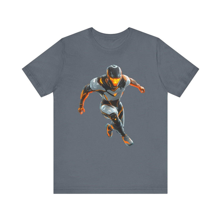 Fortnite Cyber Sprint Hero T Shirt | Steel Blue