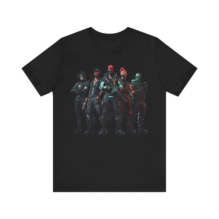 Fortnite Cyber Squad T Shirt | Black Twill Tees