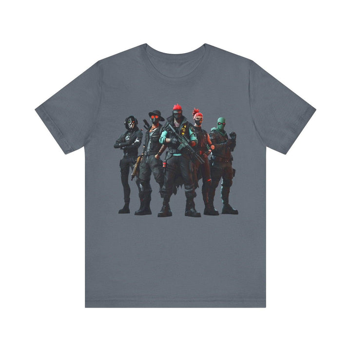 Fortnite Cyber Squad T Shirt | Steel Blue Twill Tees