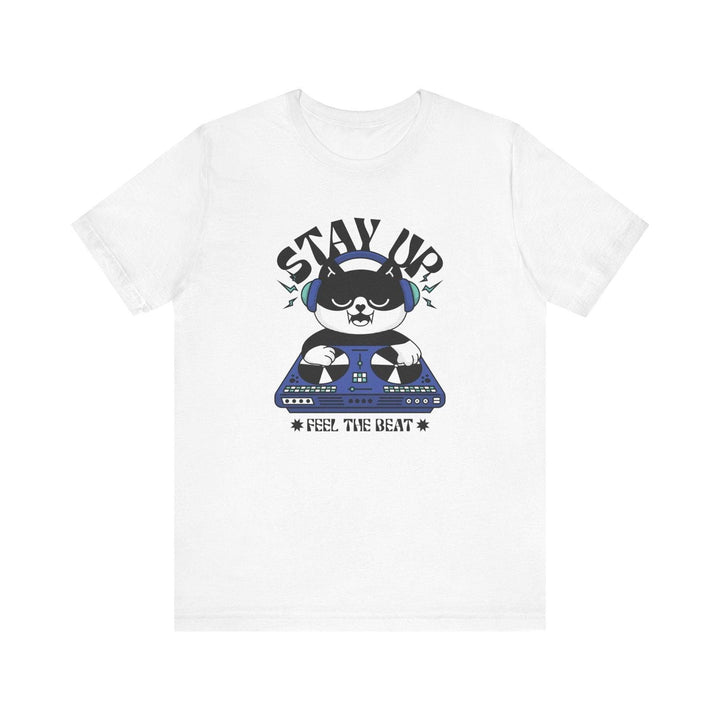 Hip Hop DJ Vibes T Shirt | White