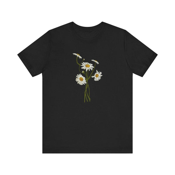 Flower Daisy Dream T Shirt | Black