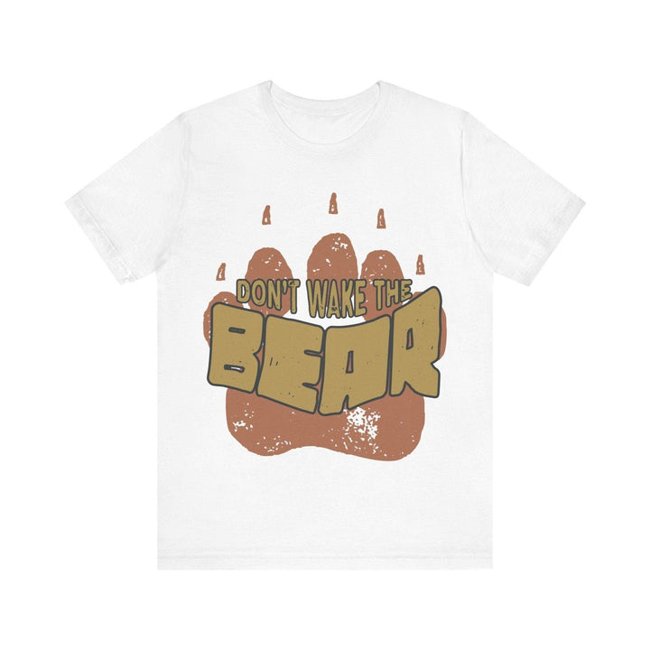 Summer Camp Don’t Wake the Bear T Shirt | White