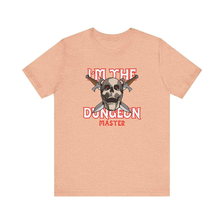 Adventure Dungeon Master T Shirt | Heather Peach