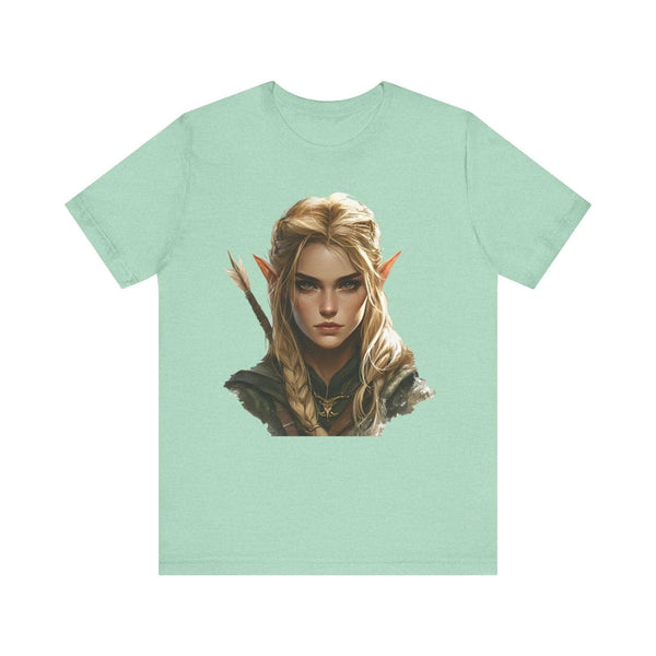 Zelda Elven Archer Vibe T Shirt | Heather Mint