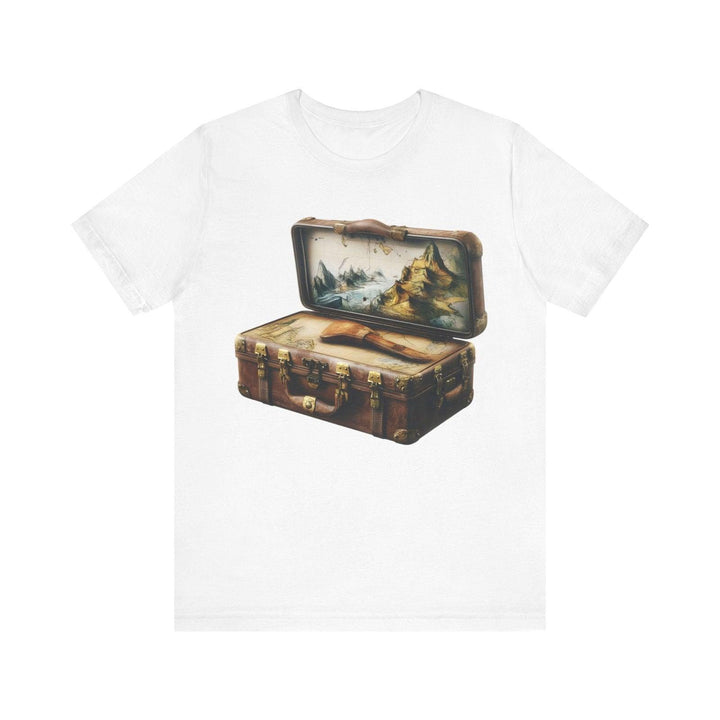 Hiking Explorer's Journey T Shirt | White