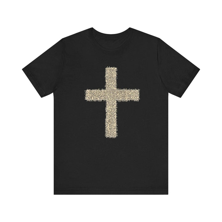 Christian Faith in Words T Shirt | Black