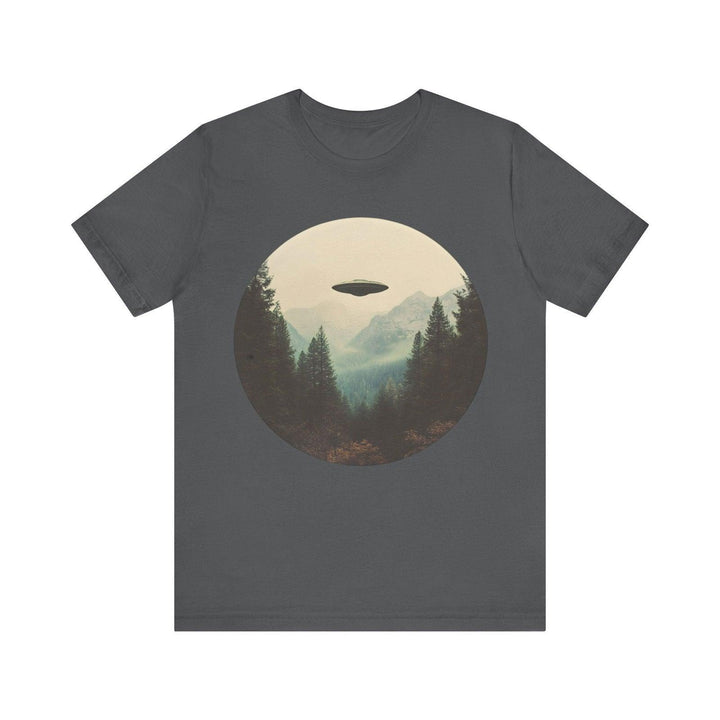 Alien Forest Encounter T Shirt | Asphalt