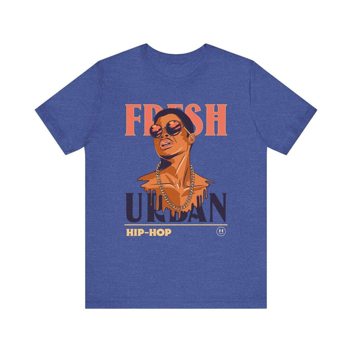 Hip Hop Fresh Urban T Shirt | Heather True Royal