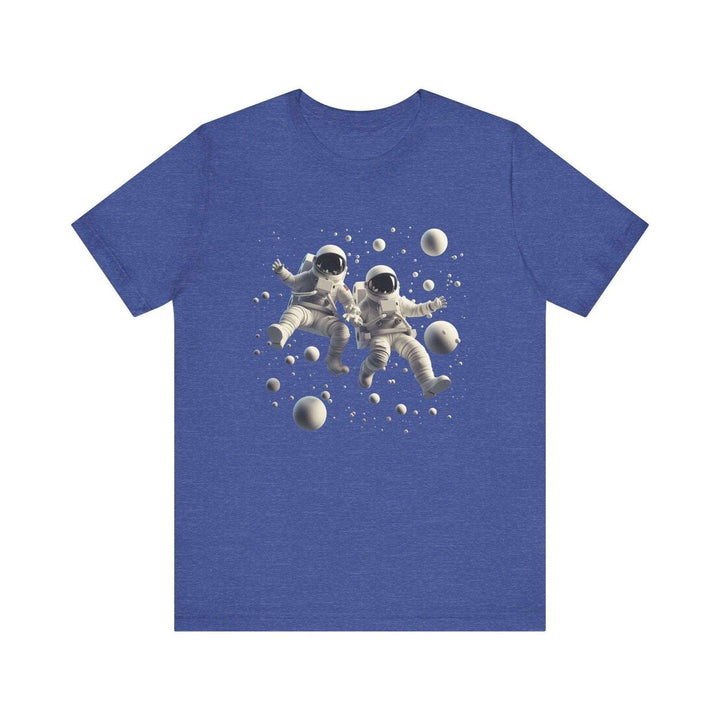 Nasa Galactic Explorers T Shirt | Heather True Royal