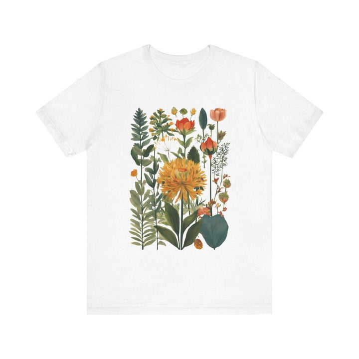 Flower Garden Glory T Shirt | White