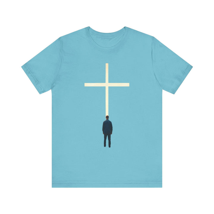 Christian Guided by Faith T Shirt | Turquoise