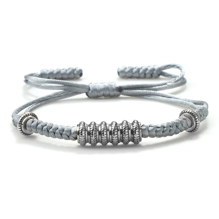 Tibetan Bracelet | Gray Twill Tees