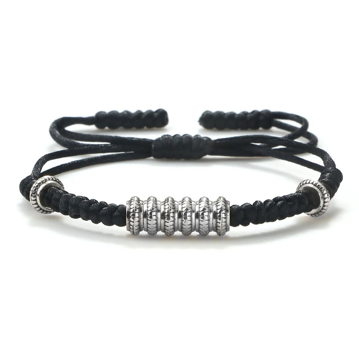 Tibetan Bracelet | Black Twill Tees