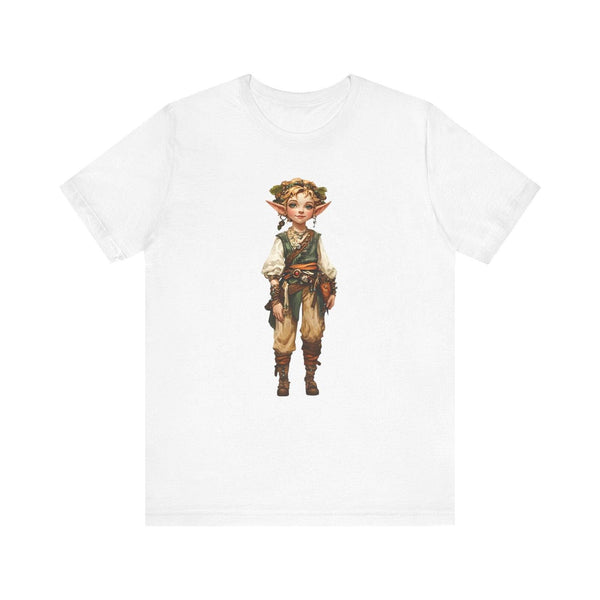 Zelda Halfling Adventurer T Shirt | White