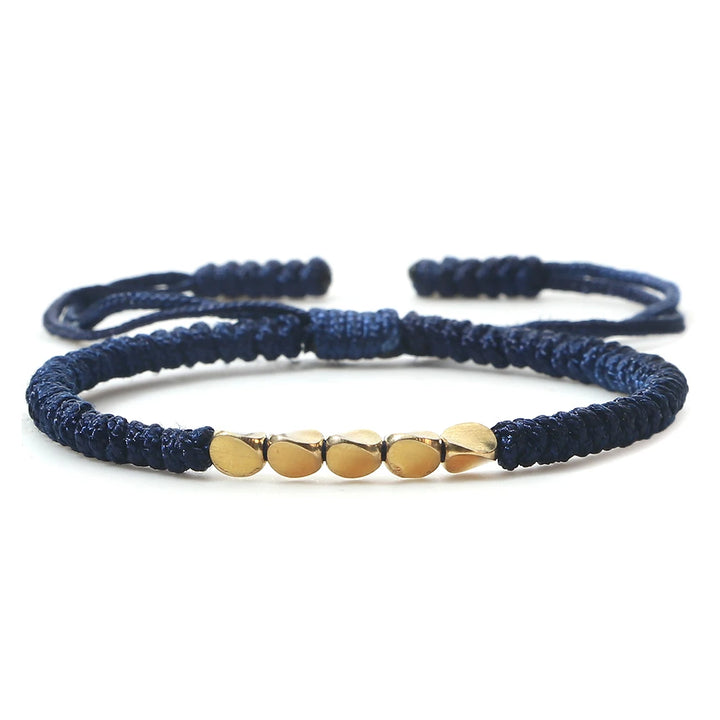 Tibetan Buddhist Bracelet | Blue Twill Tees