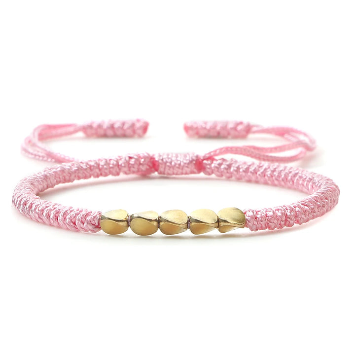 Tibetan Buddhist Bracelet | Pink Twill Tees