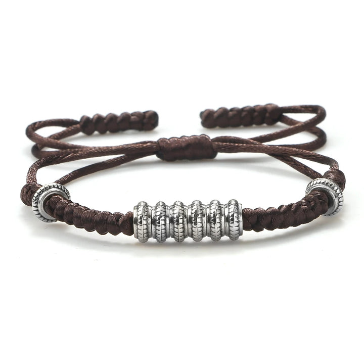 Tibetan Bracelet | Brown Twill Tees