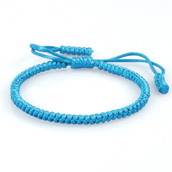 Blue Knots Bracelet | Light Blue Twill Tees