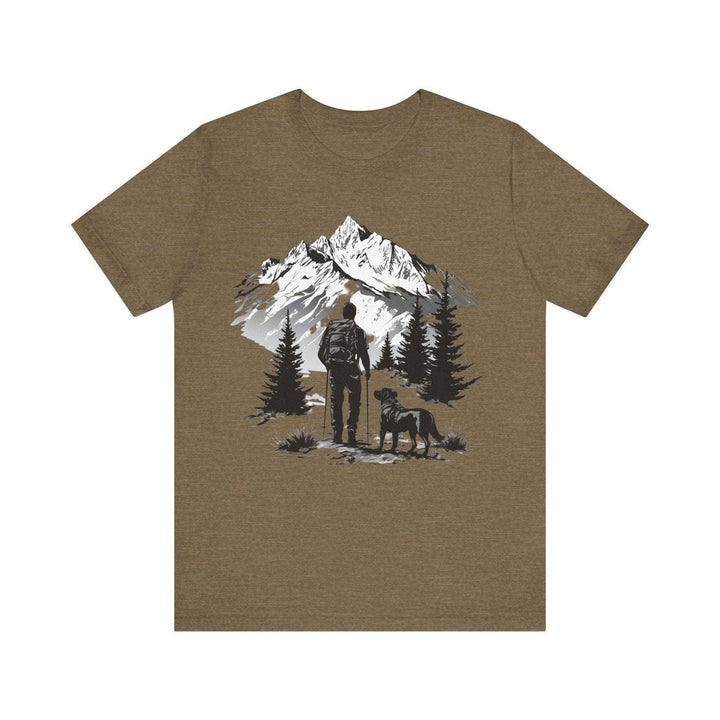 Hiking Companion T Shirt | Heather Olive