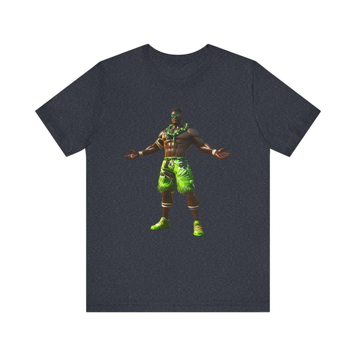 Fortnite Island Warrior T Shirt | Heather Navy